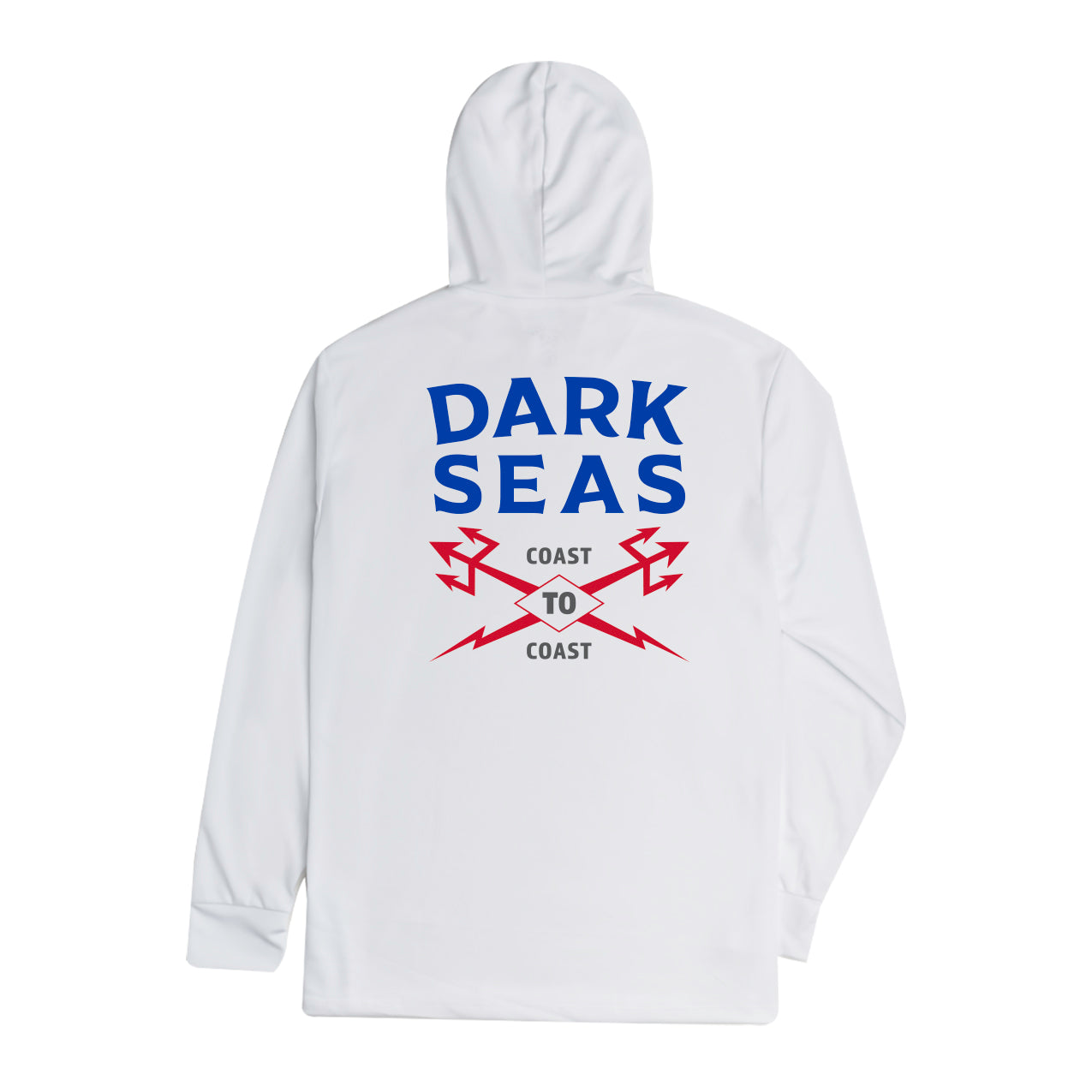 BOUNDARY LINE UV HOODED LS T-SHIRT