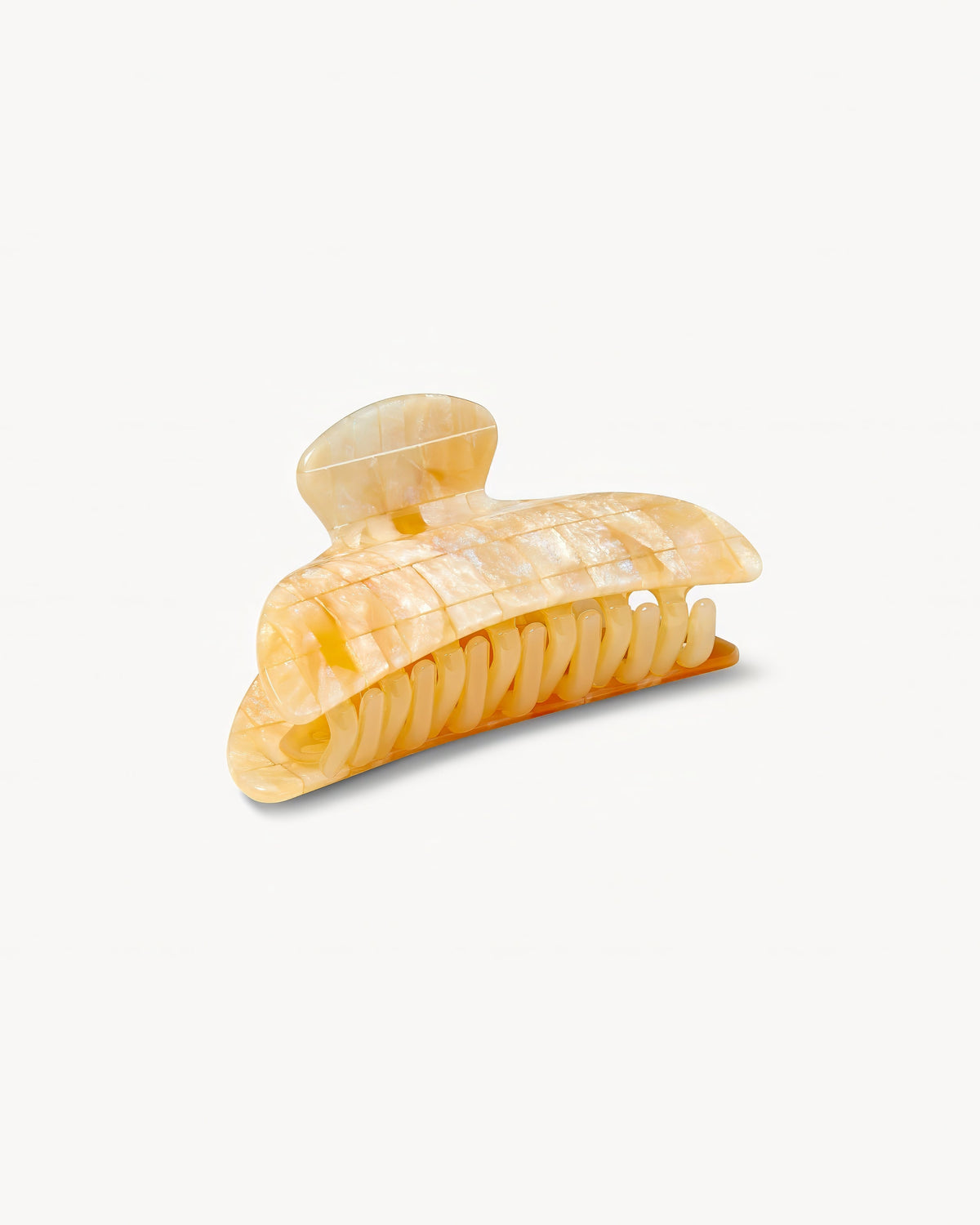 Midi Heirloom Claw in Sea Shell Checker