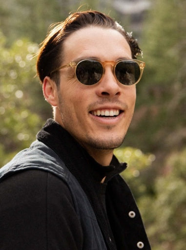 REMMY - CHAMPAGNE CRYSTAL / GREEN POLARIZED
