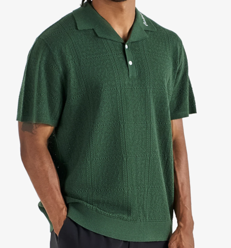 RESORT CROCHET POLO
