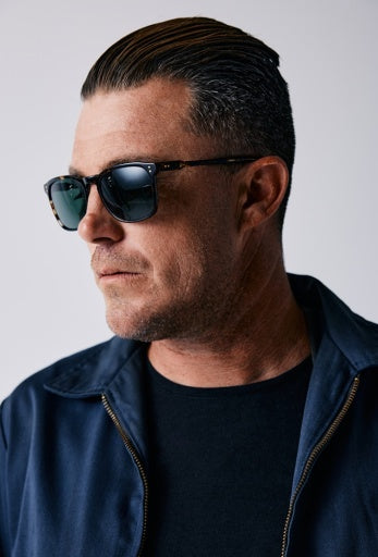 WILEY - BRINDLE TORTOISE/GREEN POLARIZED