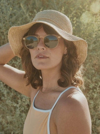 REMMY - CHAMPAGNE CRYSTAL / GREEN POLARIZED