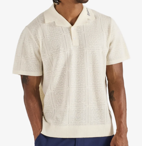 RESORT CROCHET POLO