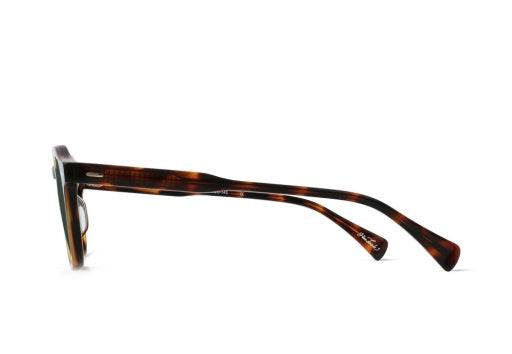 CLYVE - ESPRESSO TORTOISE / GREEN POLARIZED